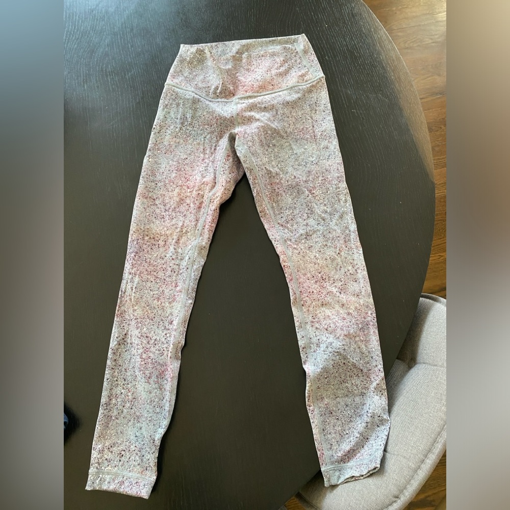 Lululemon 25” align leggings. Size 6.